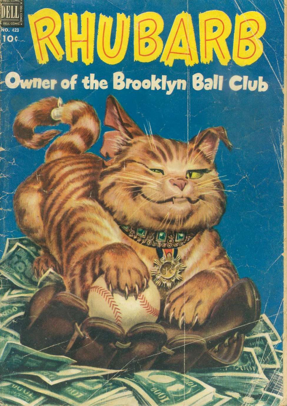 Comic Book Cover For 0423 - Rhubarb, The Millionaire Cat