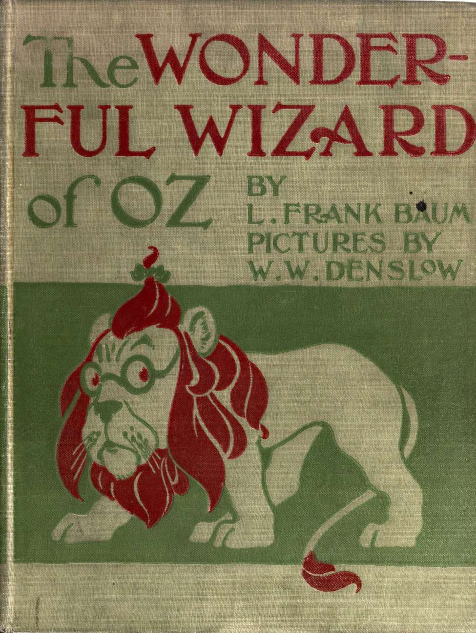Book Cover For The Wonderful Wizard of Oz - L. Frank Baum