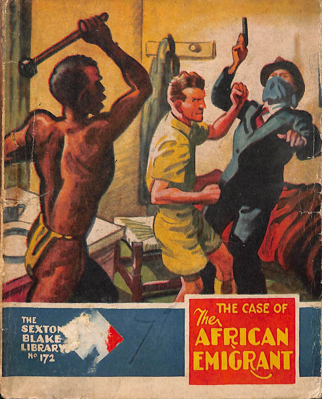 Book Cover For Sexton Blake Library S3 172 - The Case of the African Emigrant