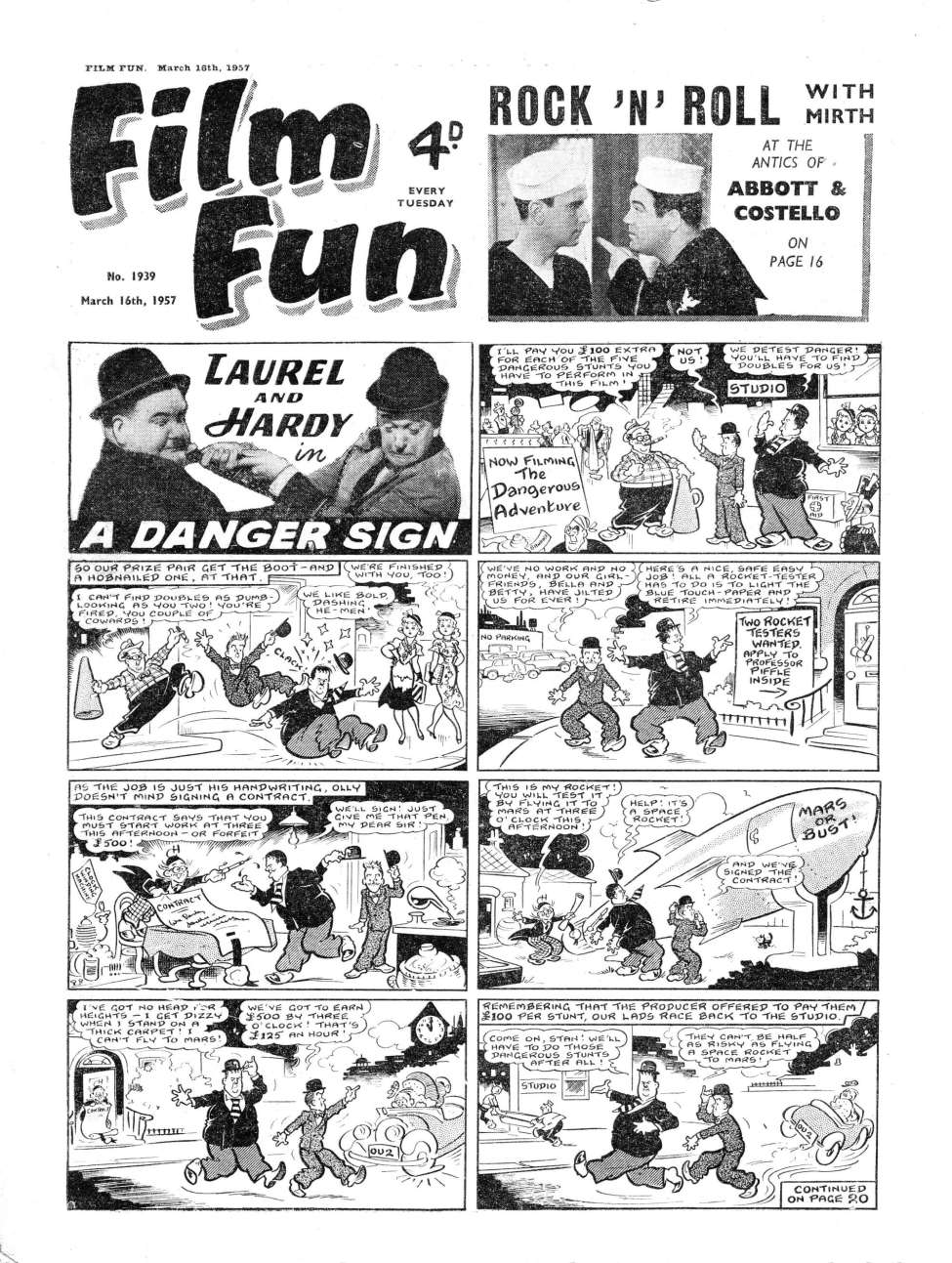 Book Cover For Film Fun 1939