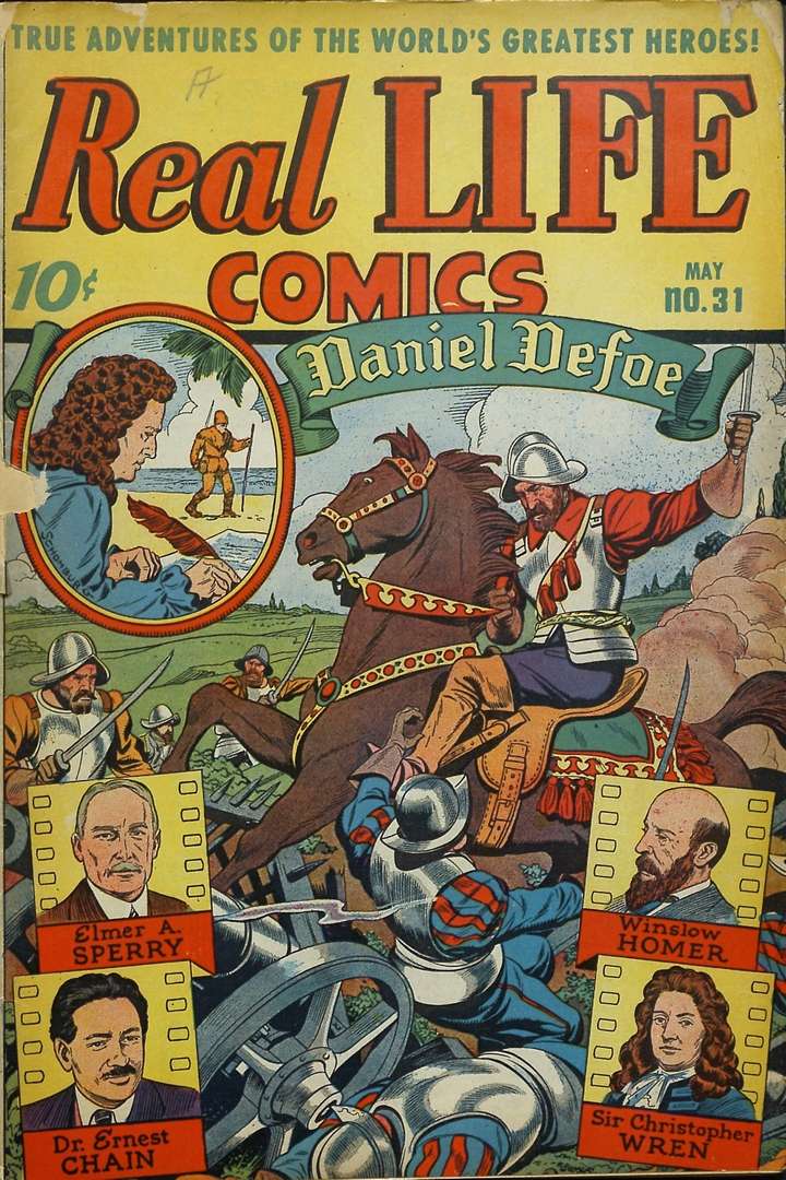 Comic Book Cover For Real Life Comics 31