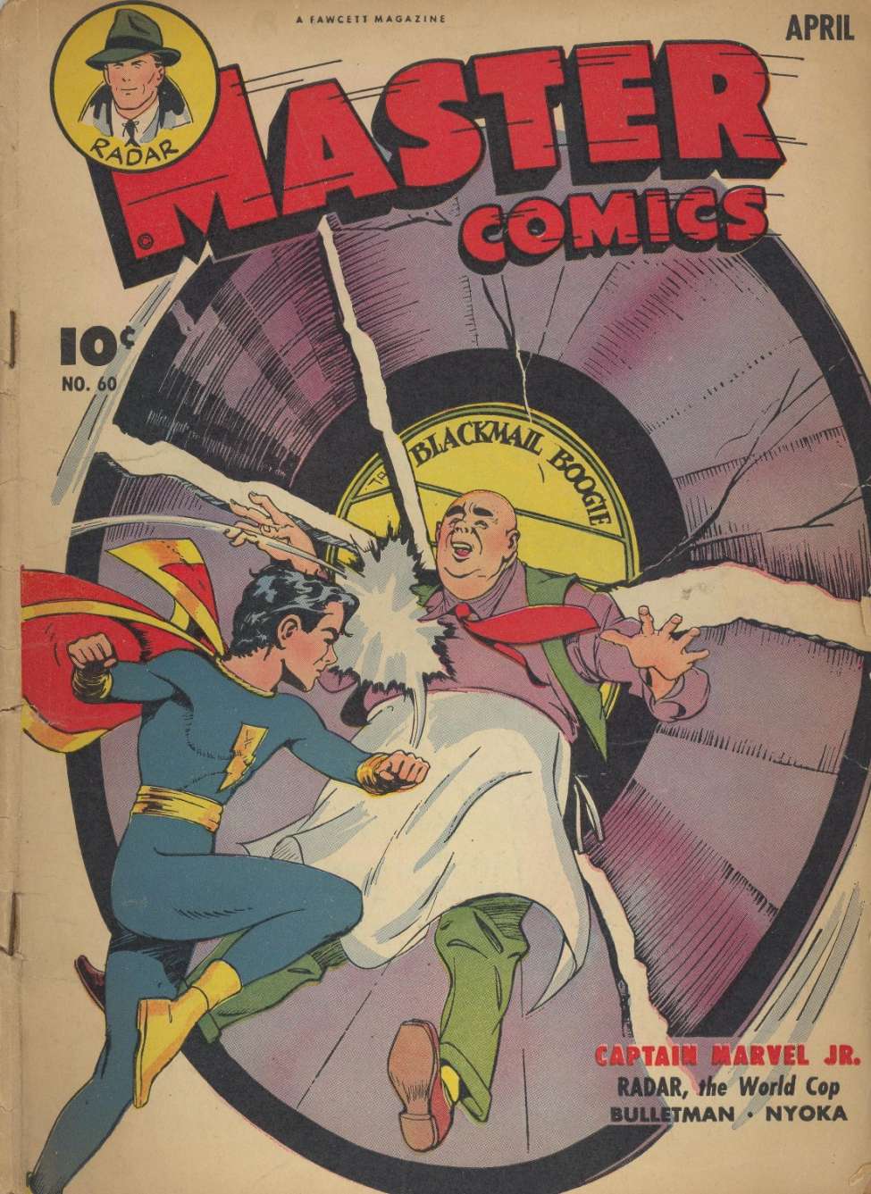 Book Cover For Master Comics 60
