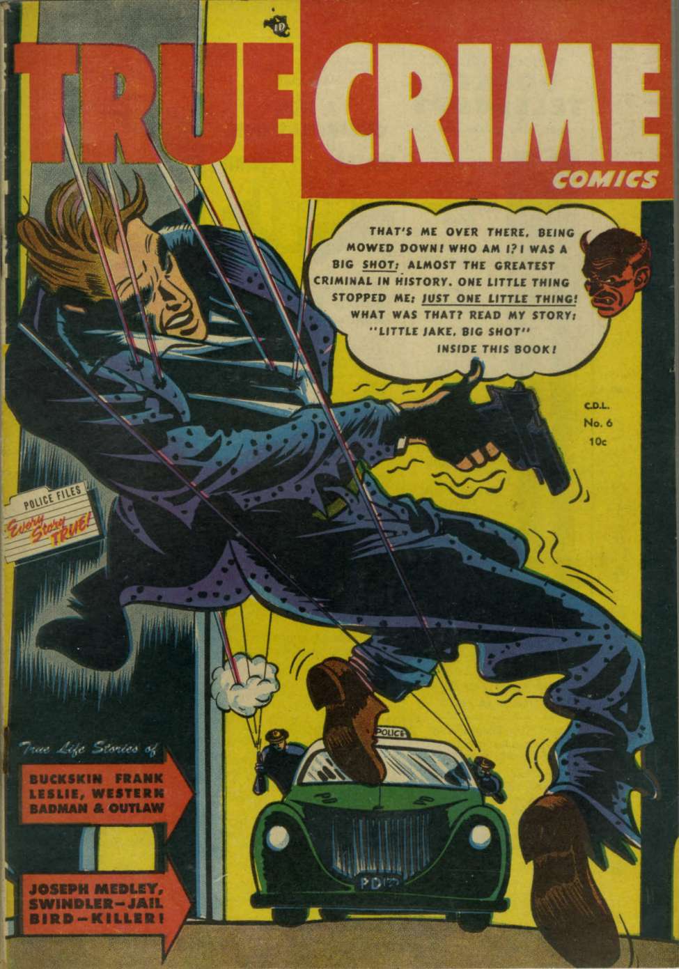 Comic Book Cover For True Crime Comics v1 4
