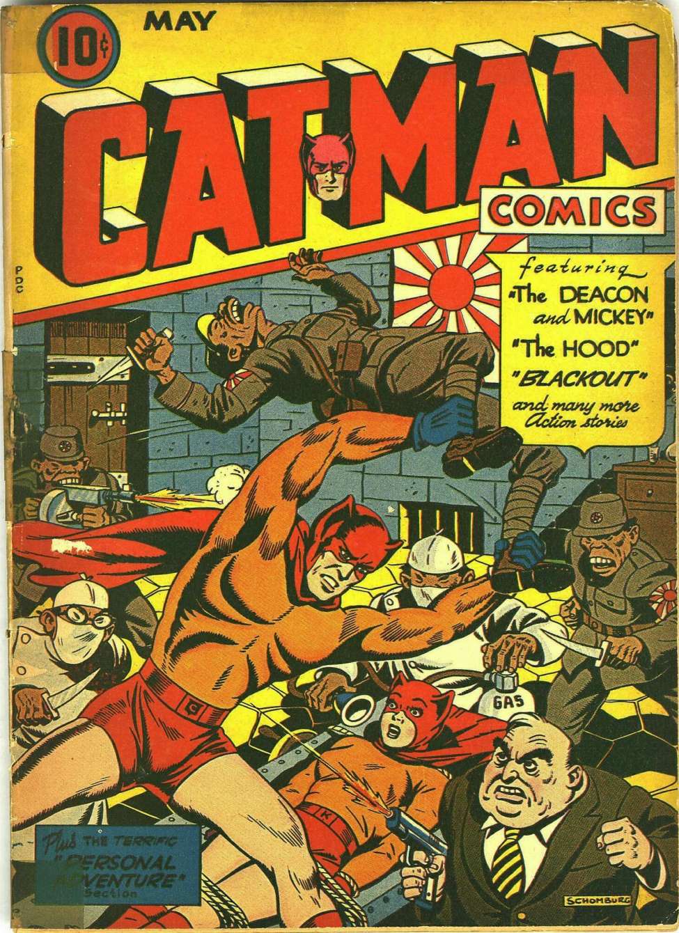 Book Cover For Cat-Man Comics 24