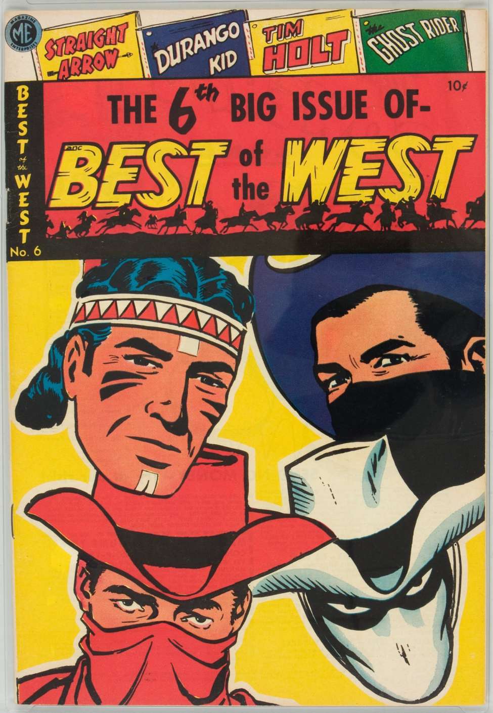 Comic Book Cover For Best of the West 6