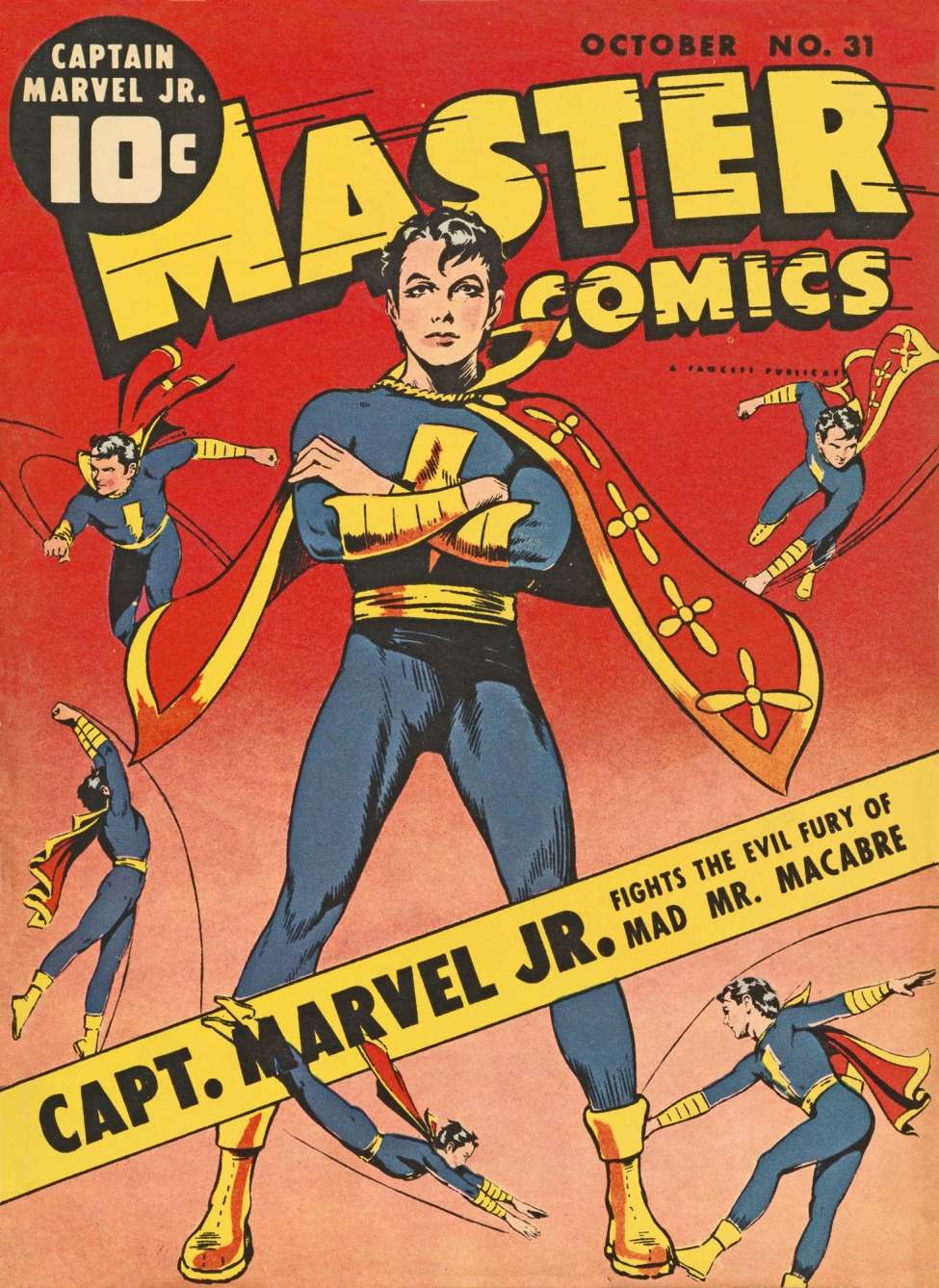 Comic Book Cover For Master Comics 31 - Version 2