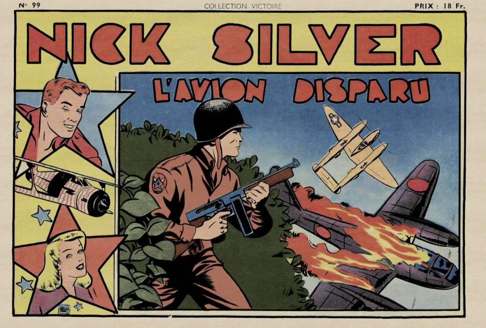 Book Cover For Nick Silver (Collection Victoire) - 99 - L'avion disparu