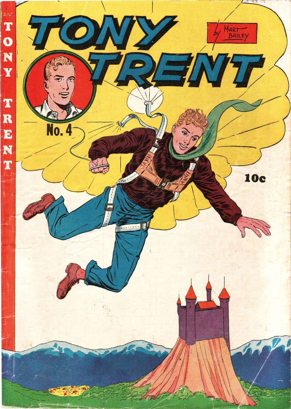 Comic Book Cover For Tony Trent 4