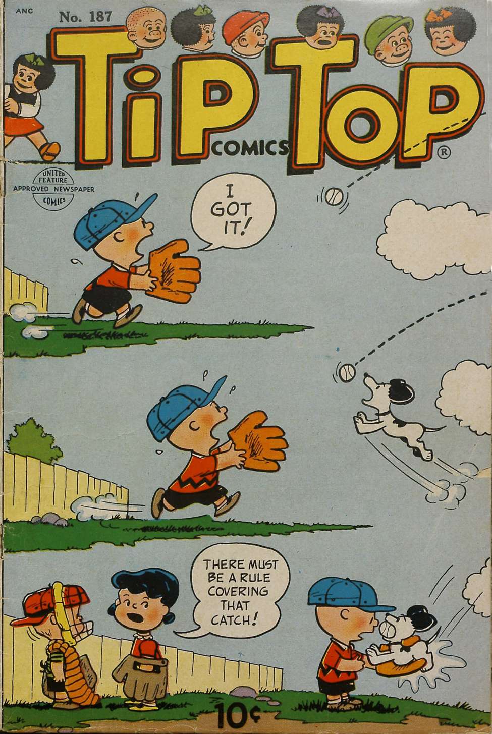 Book Cover For Tip Top Comics 187