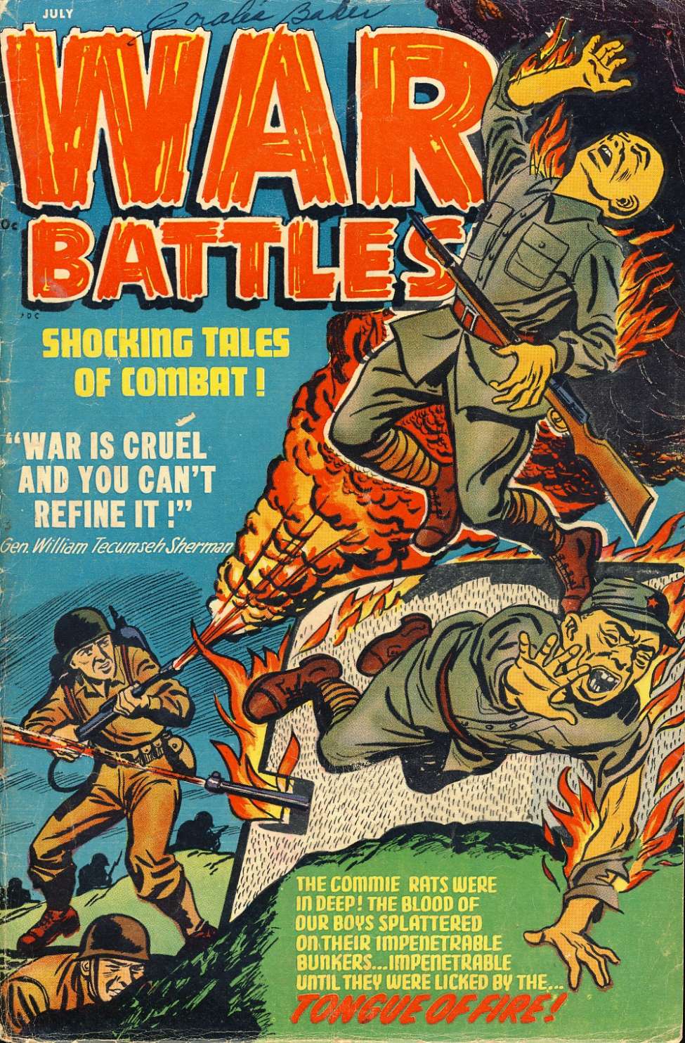Comic Book Cover For War Battles 5