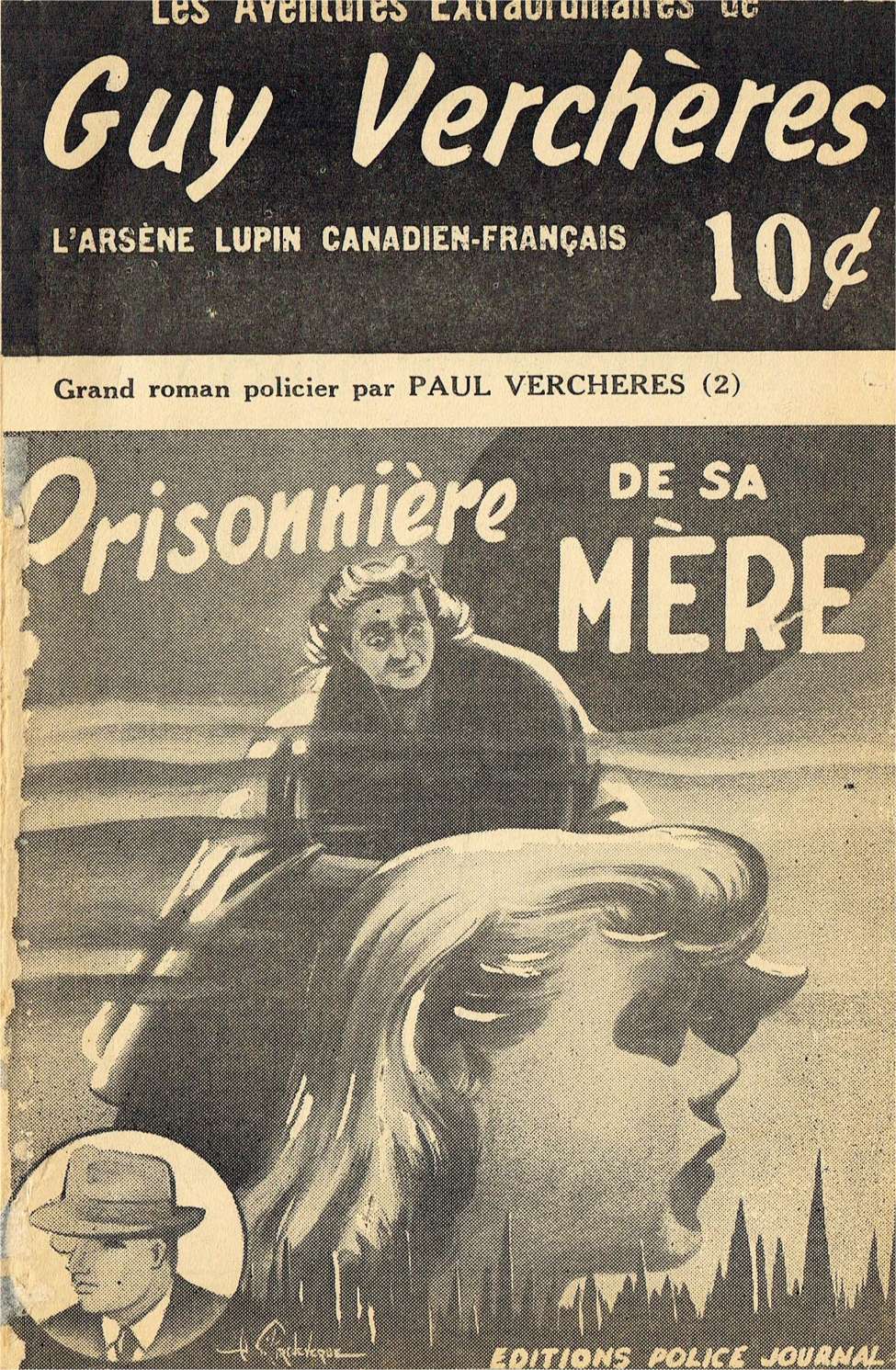 Book Cover For Guy Verchères v2 2 - Prisonnière de sa mère