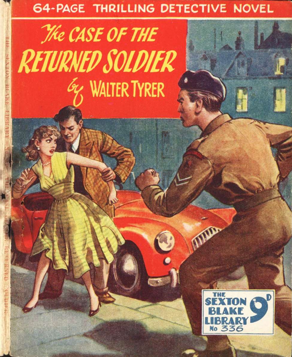 Comic Book Cover For Sexton Blake Library S3 336 - The Case of the Returned Soldier