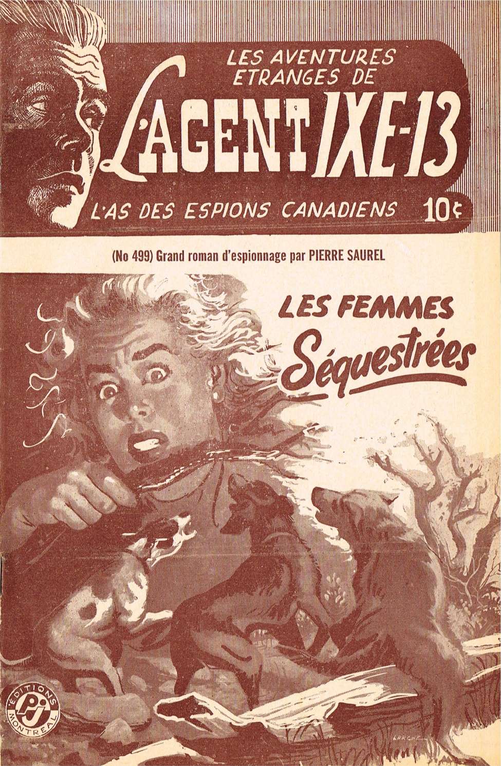 Book Cover For L'Agent IXE-13 v2 499 - Les femmes séquestrées