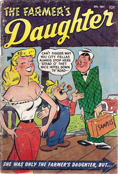 Comic Book Cover For The Farmer's Daughter 2 - Version 1