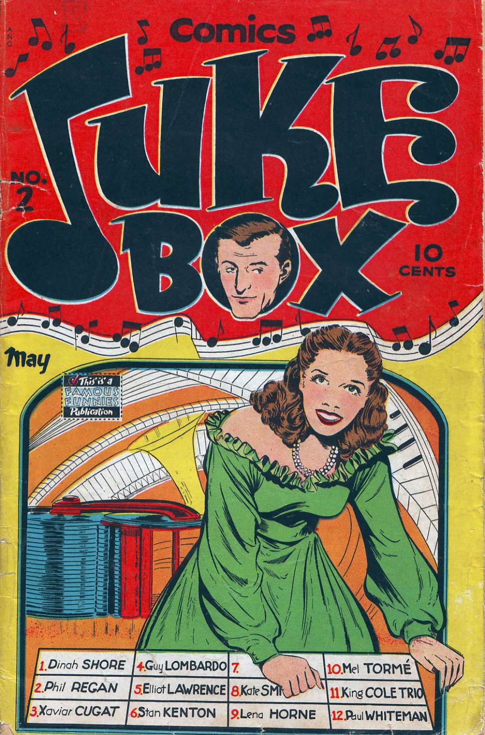 Book Cover For Juke Box Comics 2