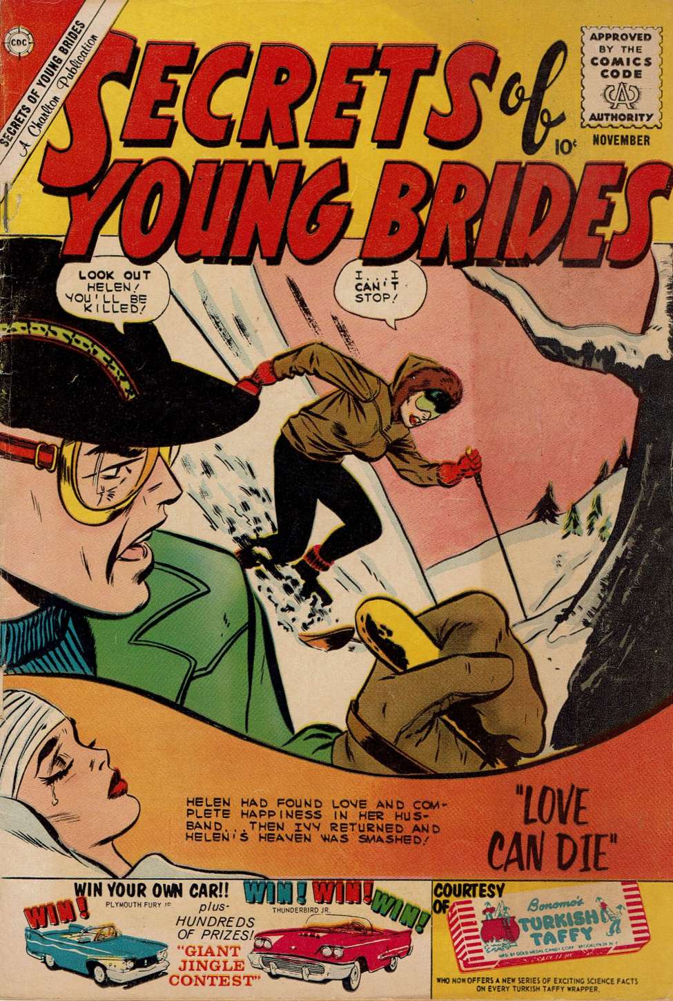 Comic Book Cover For Secrets of Young Brides 22