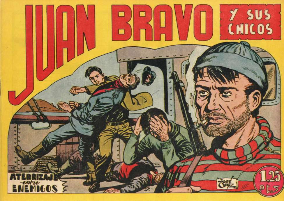 Book Cover For Juan Bravo 6 - Aterrizaje Entre Enemigos