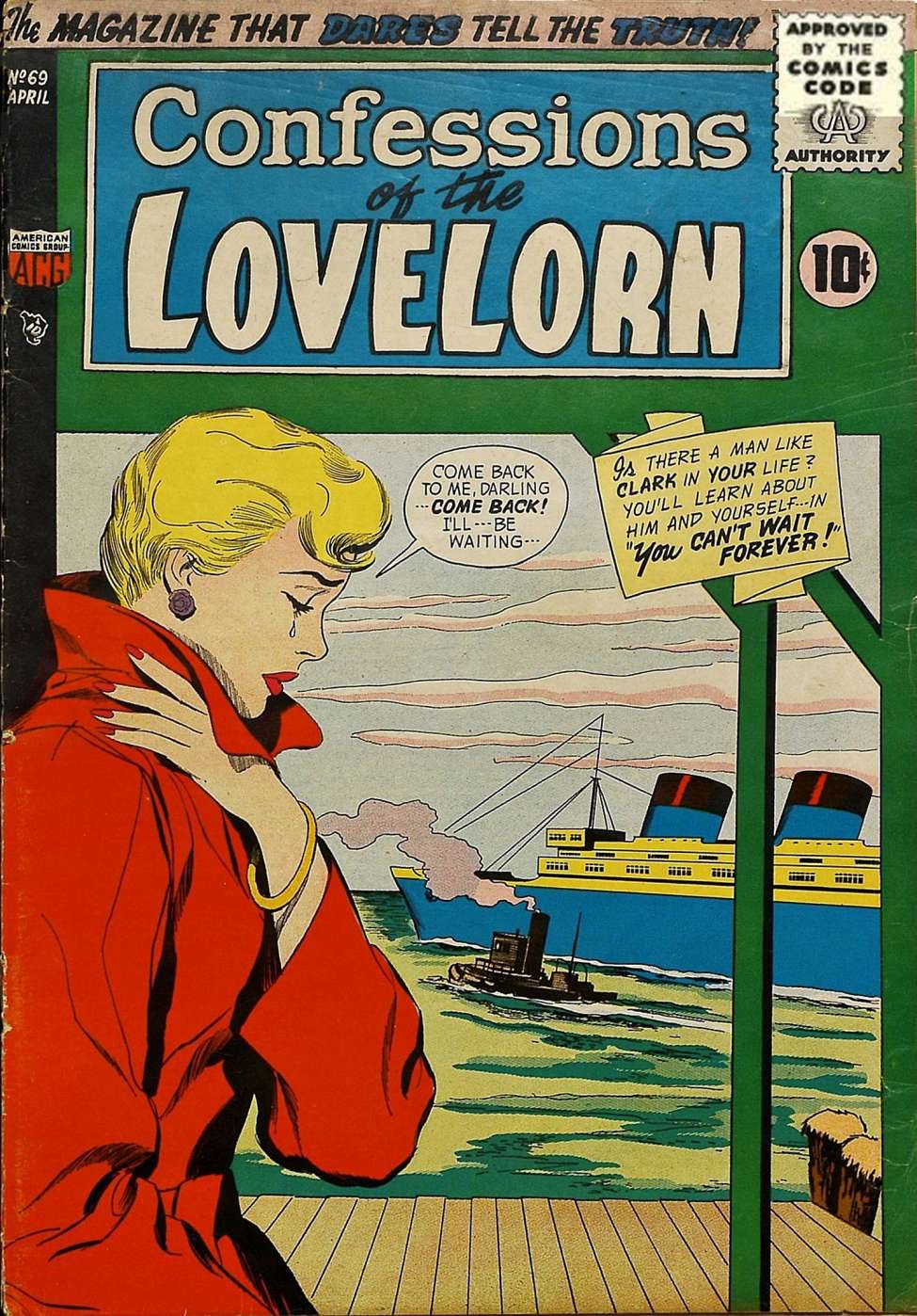 Comic Book Cover For Lovelorn 69