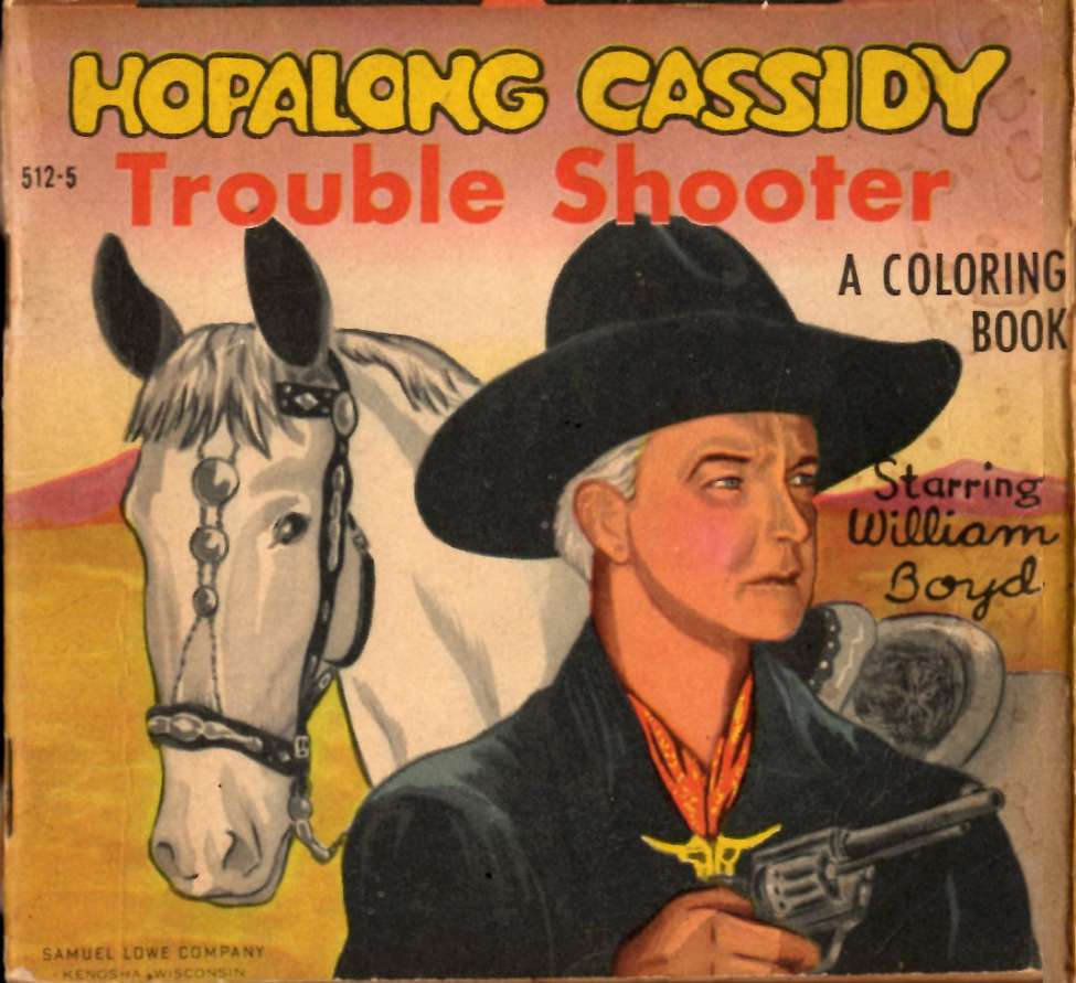 Book Cover For Hopalong Cassidy Trouble Shooter
