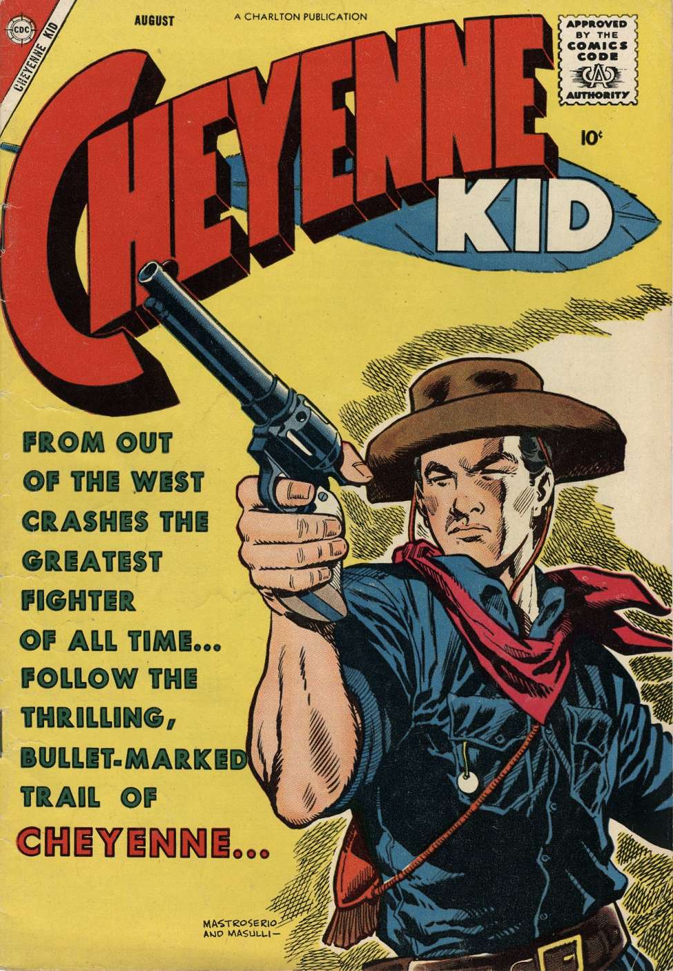 Comic Book Cover For Cheyenne Kid 13