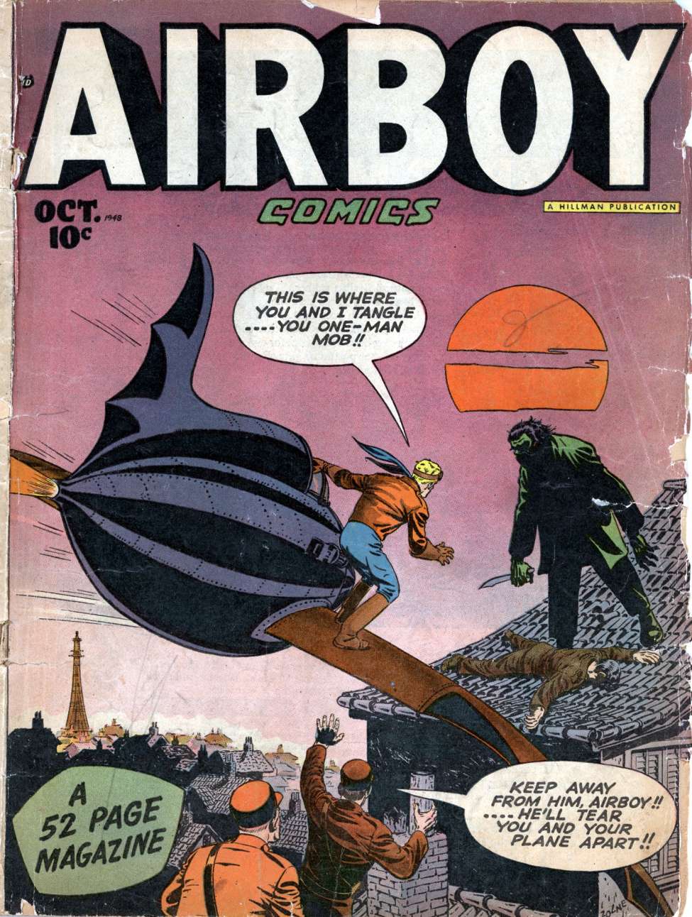 Comic Book Cover For Airboy Comics v5 9