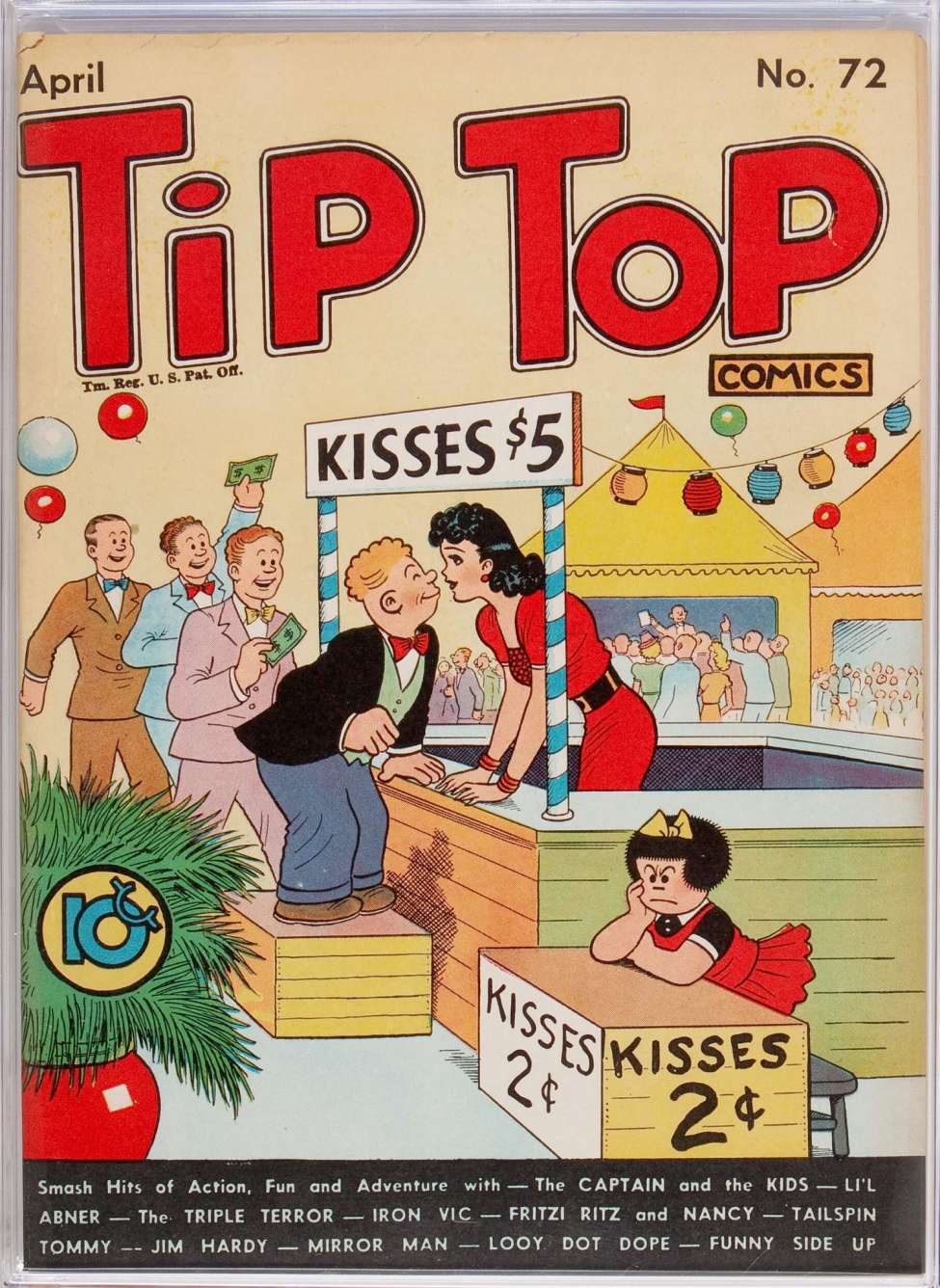 Comic Book Cover For Tip Top Comics 72