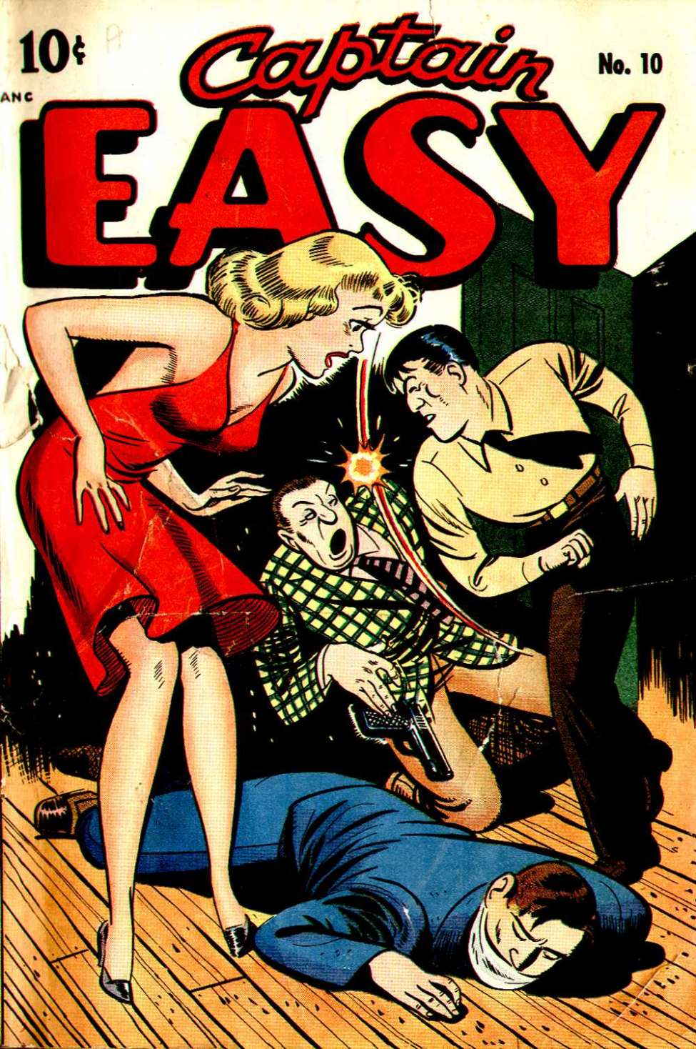 Comic Book Cover For Captain Easy 10 - Version 2