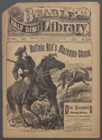 Large Thumbnail For Beadle's Half Dime Library 958 - Buffalo Bill's Mazeppa-Chase