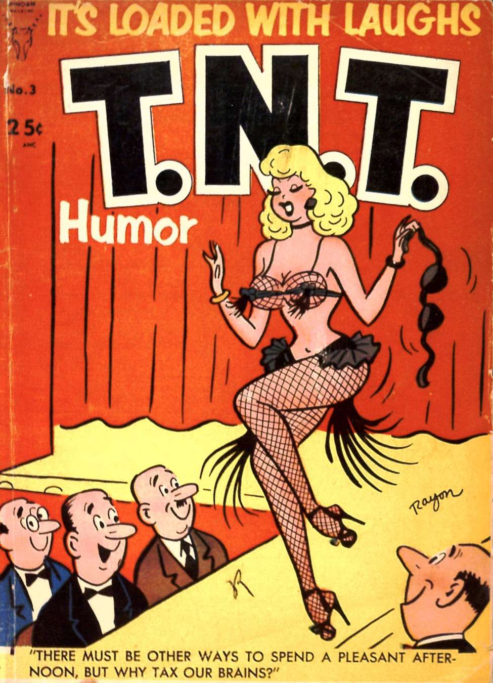 Comic Book Cover For T.N.T. 3