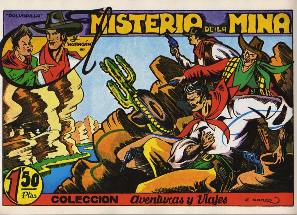 Book Cover For Aventuras y viajes - Huracán y Polvorilla 1 - El misterio de la mina