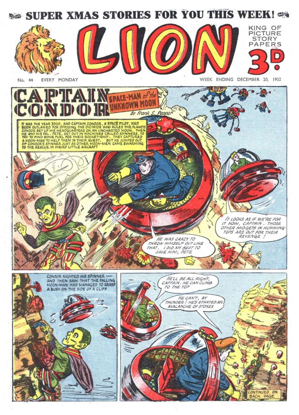 Comic Book Cover For Lion 44