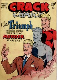 Large Thumbnail For Crack Comics 40 - Version 1