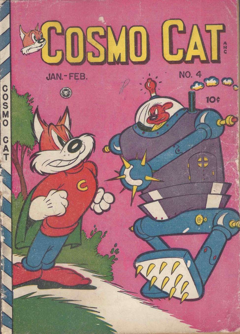 Book Cover For Cosmo Cat 4