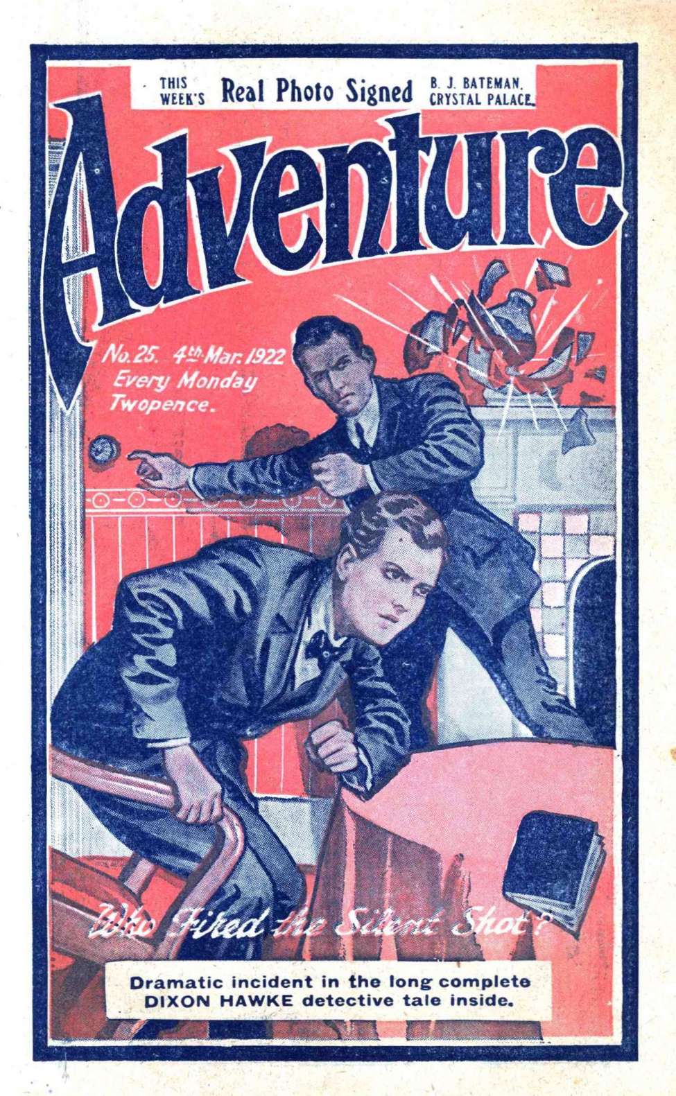 Book Cover For Adventure 25 - The Man From Tibet