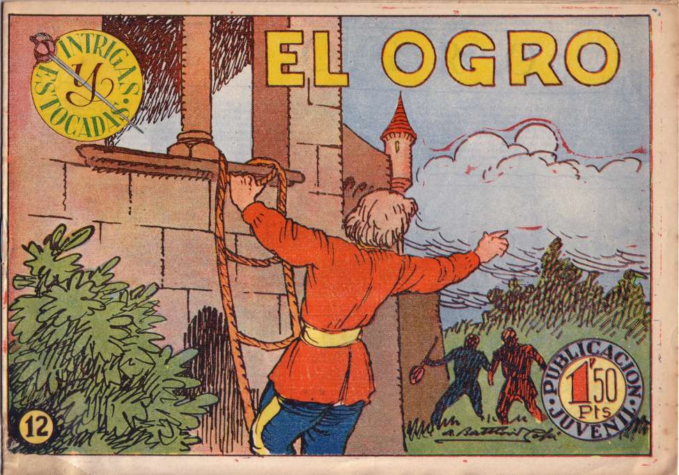 Comic Book Cover For Intrigas y Estocadas 12 - El Ogro