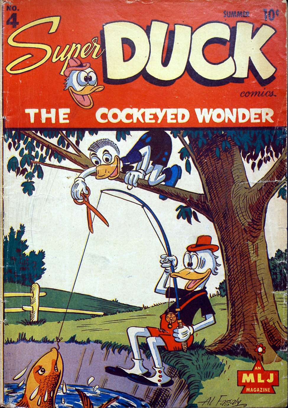 Comic Book Cover For Super Duck 4