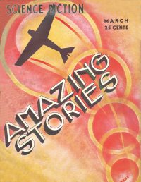 Large Thumbnail For Amazing Stories v7 12 - The Tomb of Time - Richard Tooker