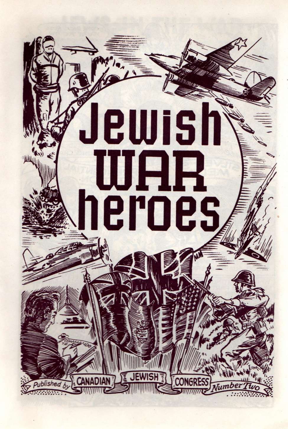 Comic Book Cover For Jewish War Heroes 2