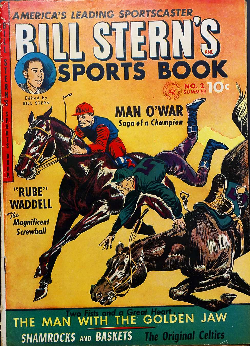 Comic Book Cover For Bill Stern's Sports Book 2 (v1 2)