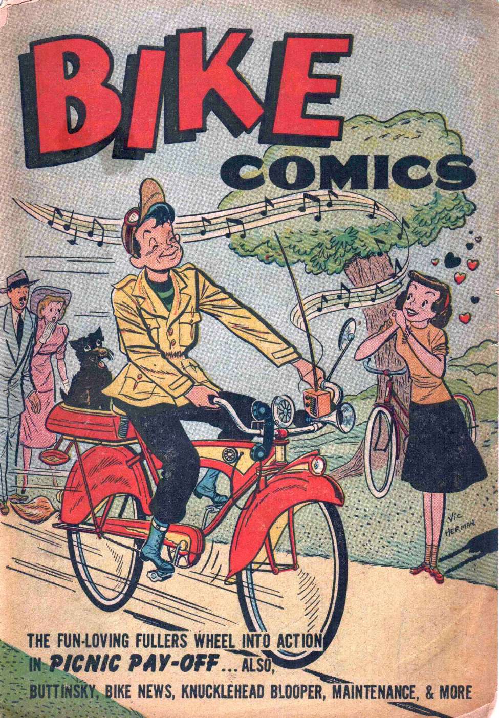 Book Cover For Bike Comics