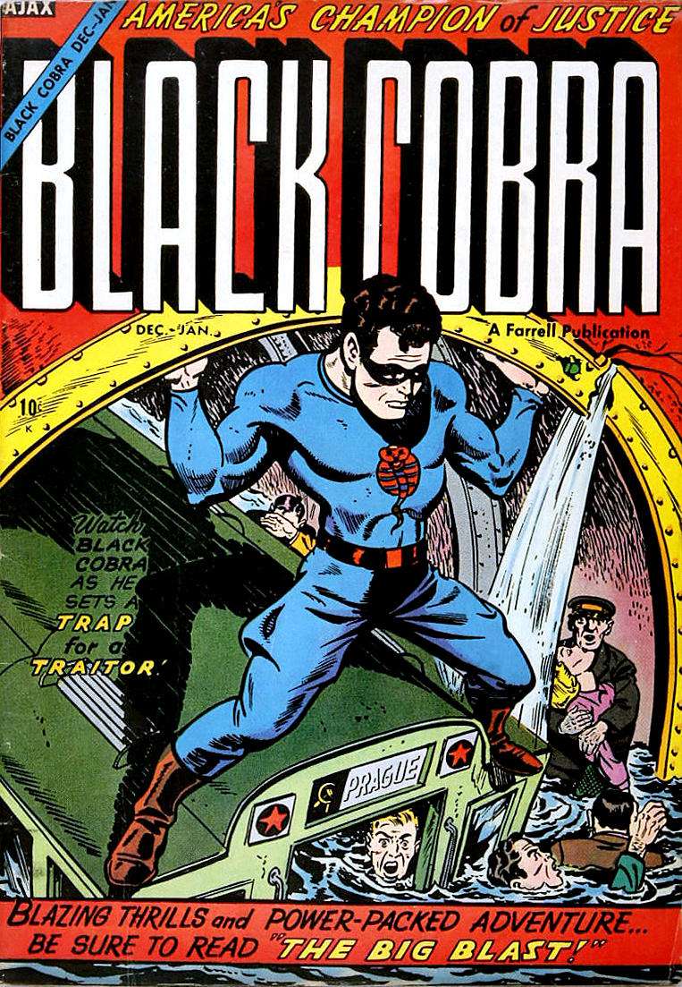 Comic Book Cover For Black Cobra 2