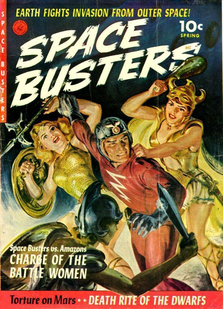 Comic Book Cover For Space Busters 1 - Version 1