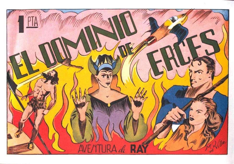 Comic Book Cover For Ray de Astur 2 - El dominio de Erces