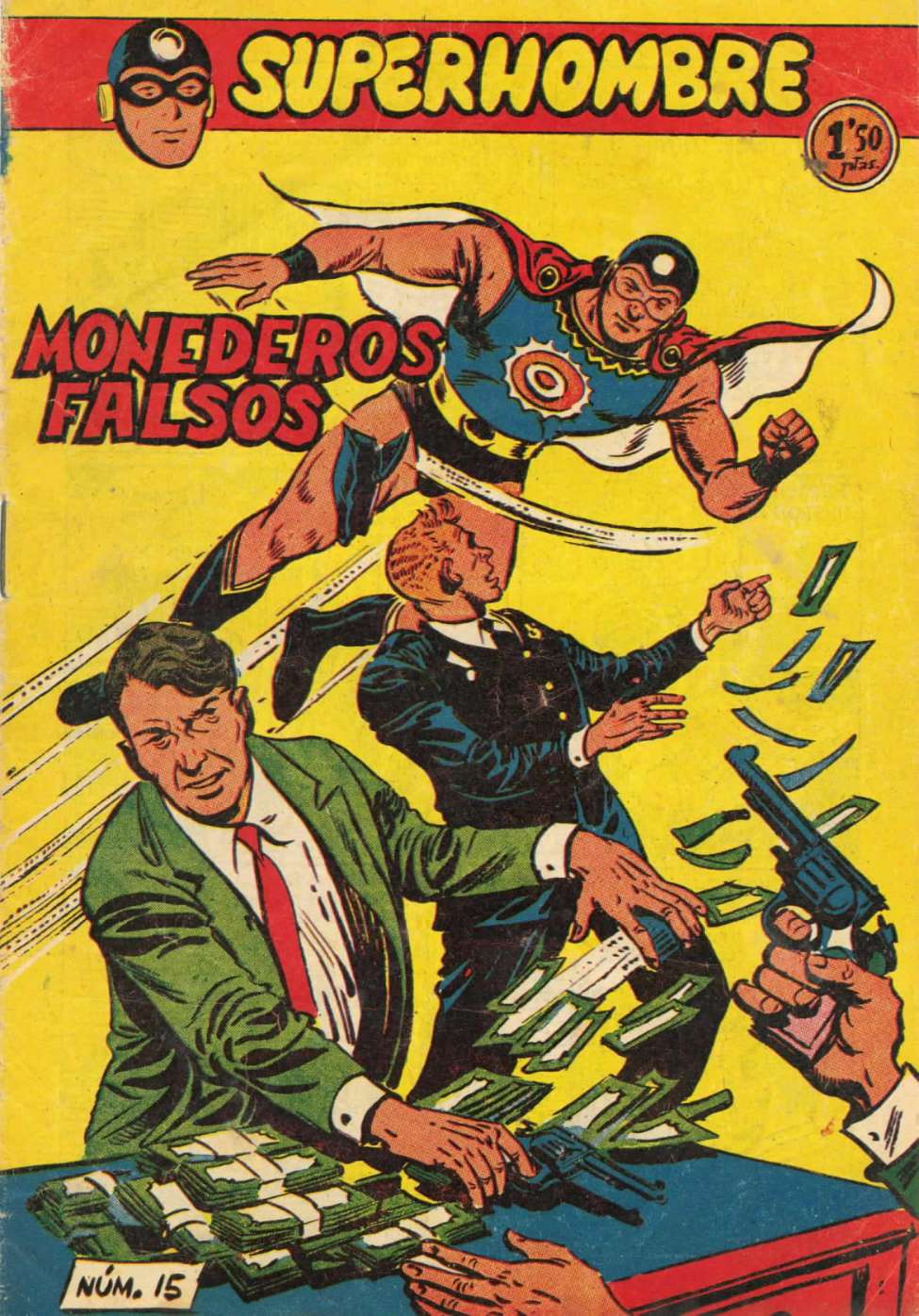 Comic Book Cover For SuperHombre 15 Monederos falsos