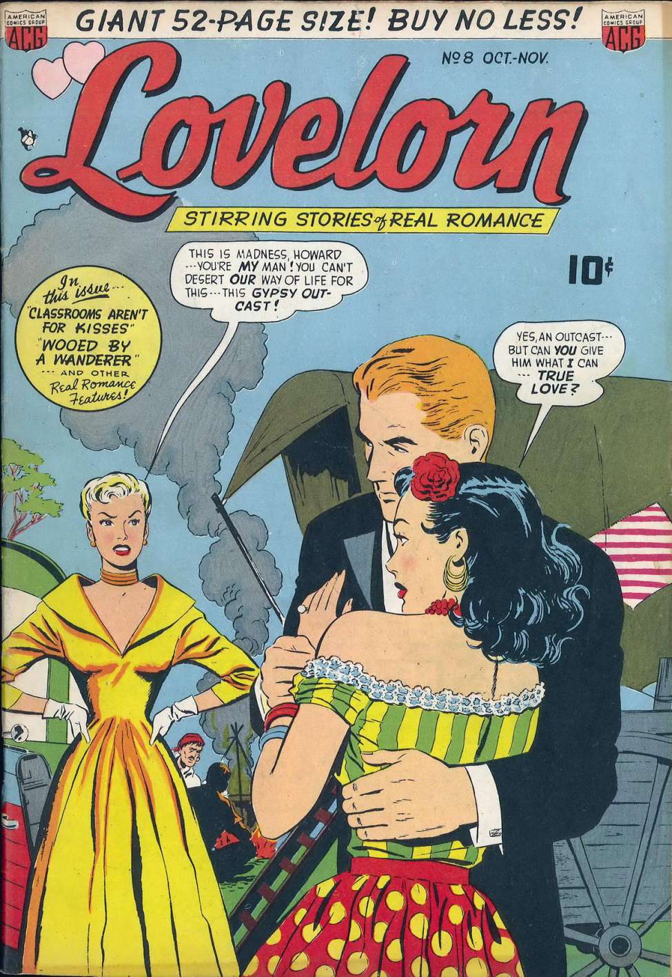 Comic Book Cover For Lovelorn 8