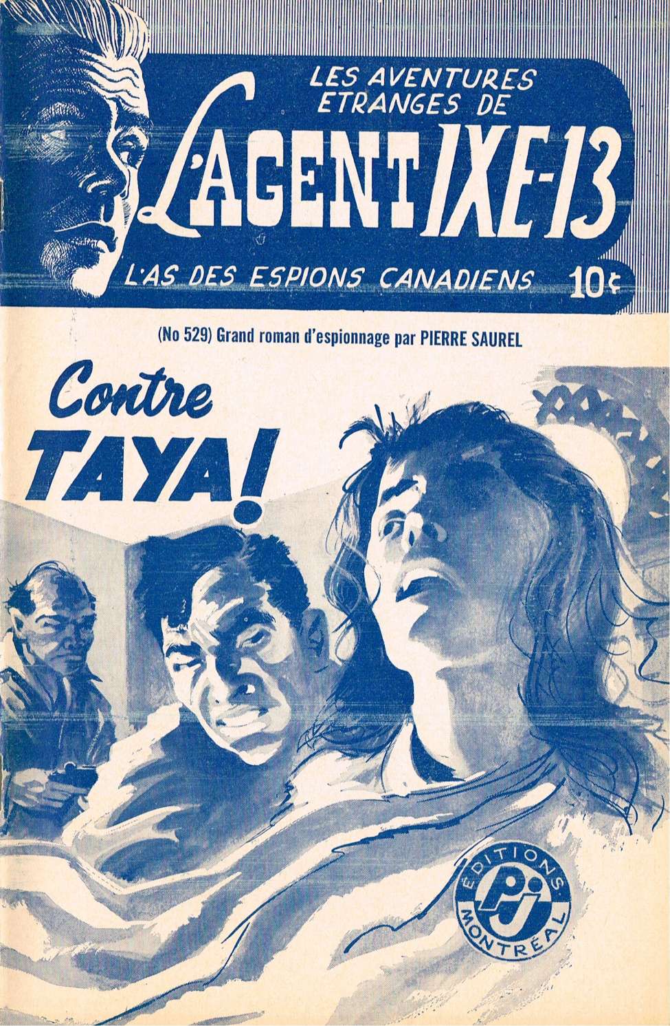 Book Cover For L'Agent IXE-13 v2 529 - Contre Taya