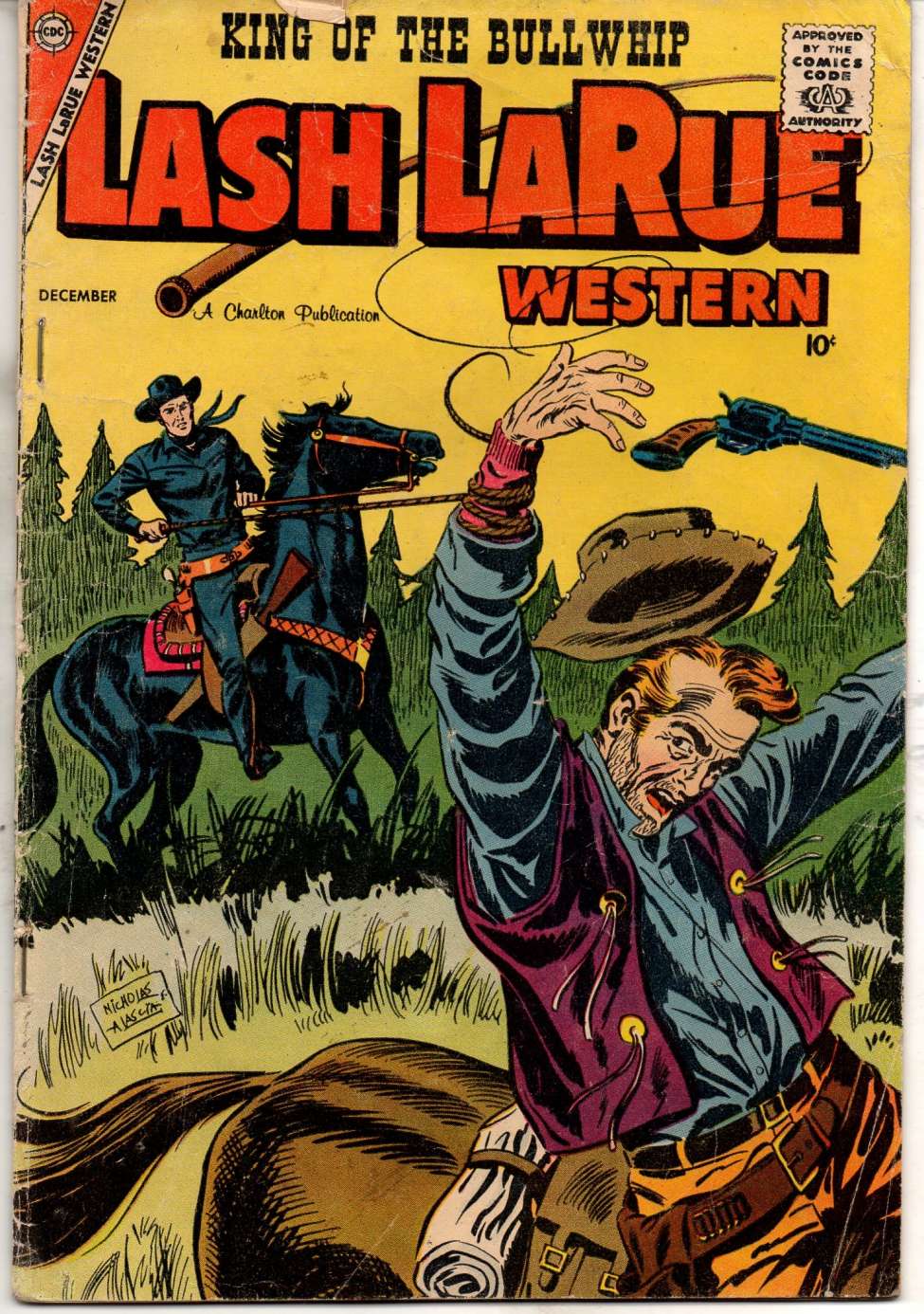 Comic Book Cover For Lash LaRue Western 70