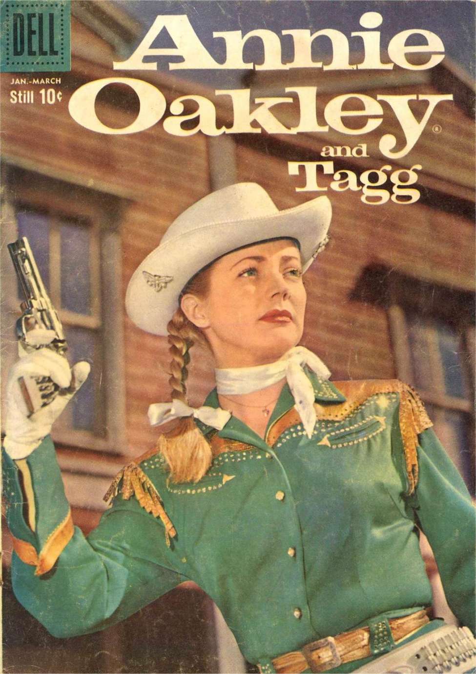 Comic Book Cover For Annie Oakley and Tagg 18