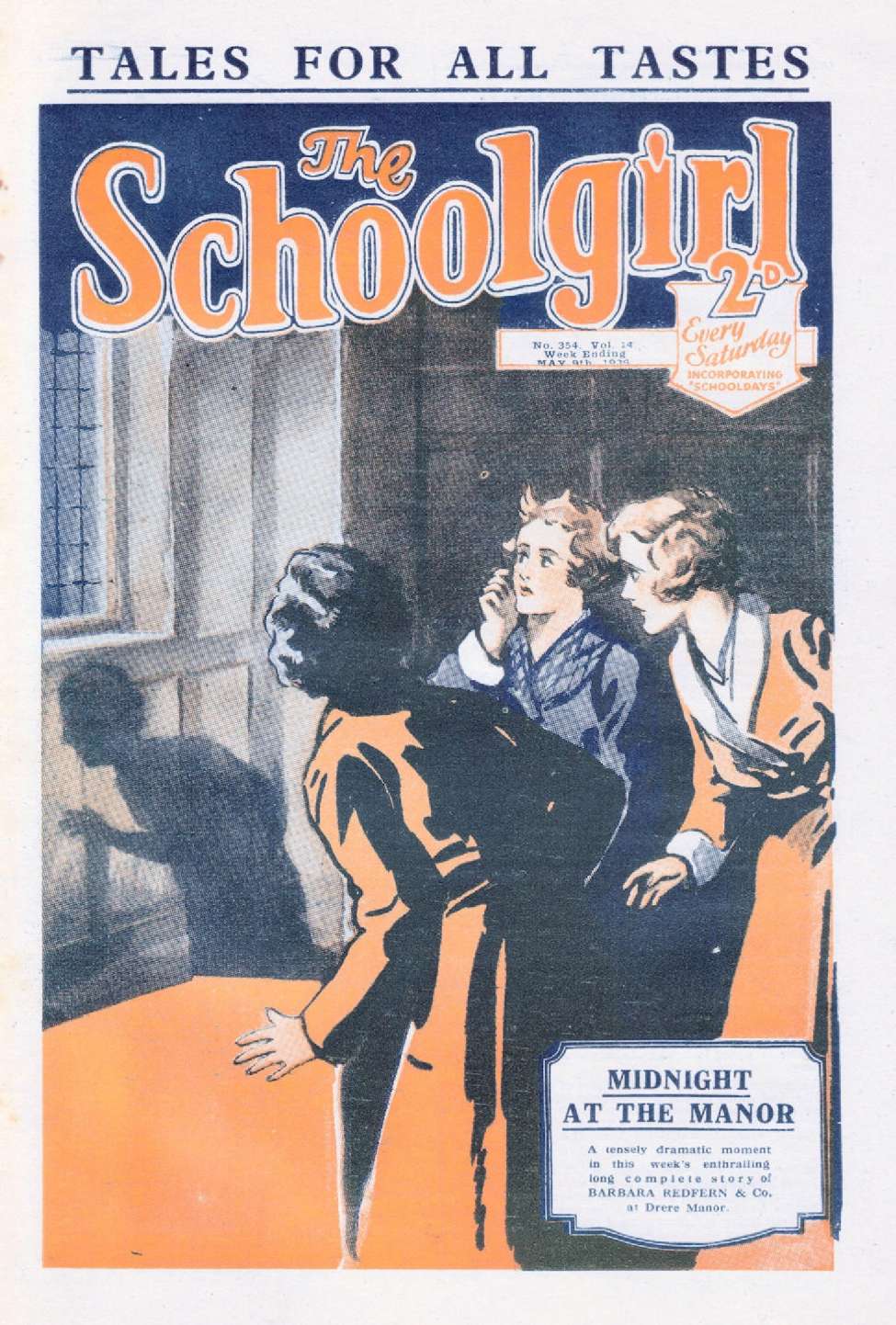 Book Cover For The Schoolgirl 354