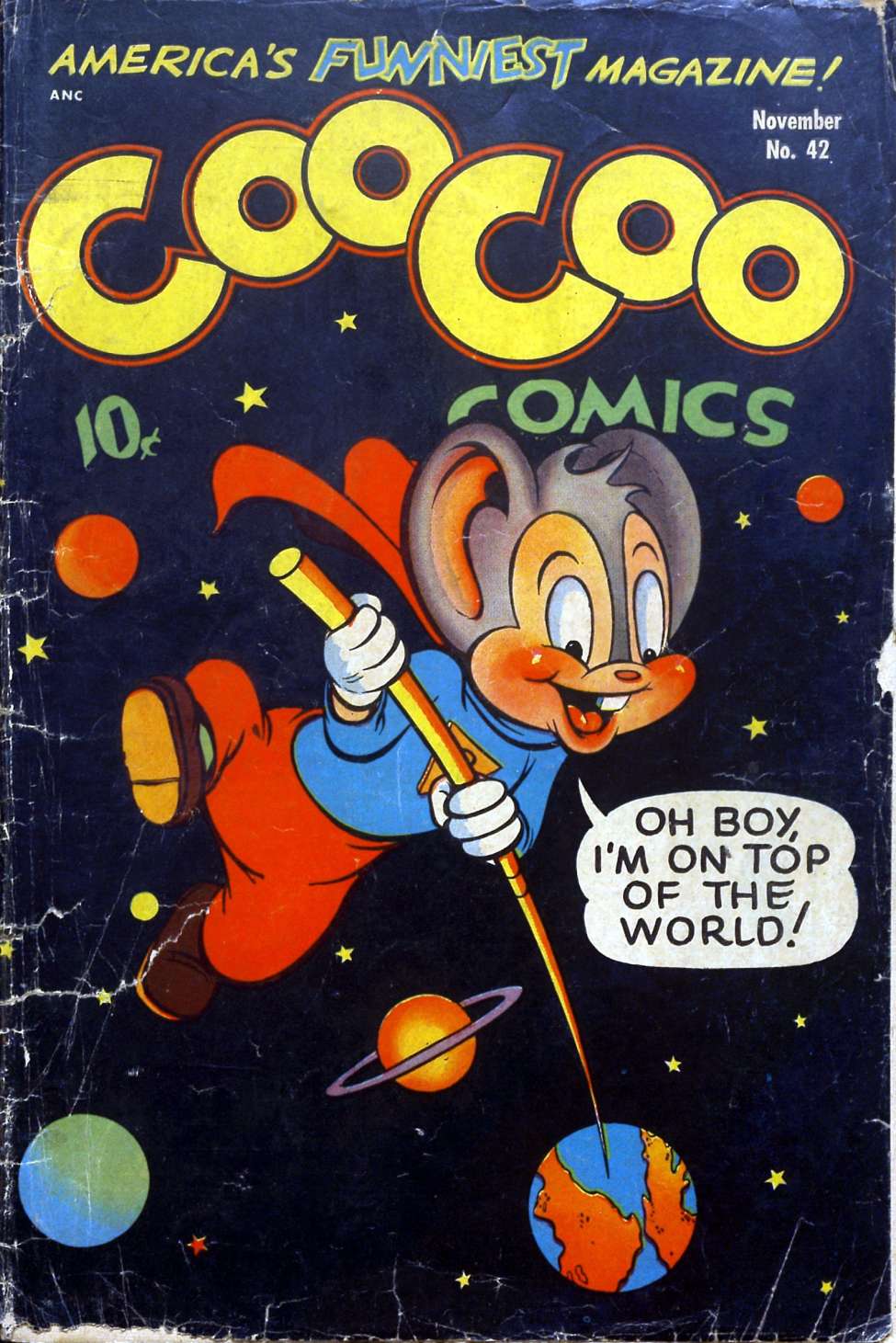 Comic Book Cover For Coo Coo Comics 42